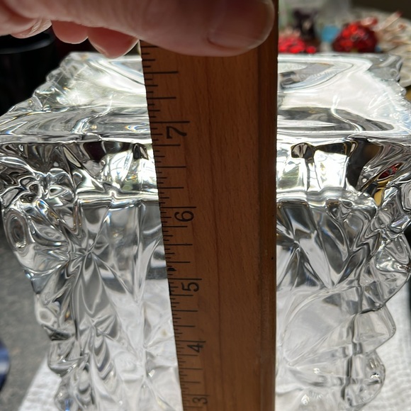 Vintage Rosenthal crystal Bag Vase - Picture 4 of 8